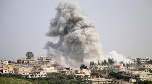 시리아 반군지역 공습
