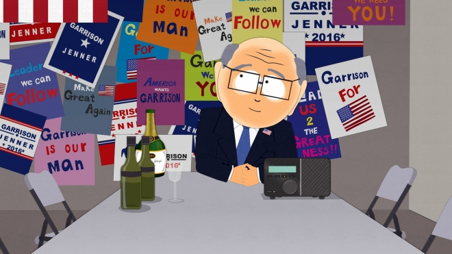 만화 ‘사우스파크’에서 트럼프를 대변하는 캐릭터 ‘허버트 개리슨’