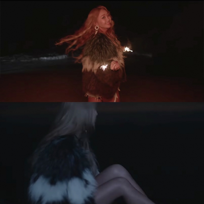 효린, 창모 콜라보레이션 곡 ‘블루문’ 티저 캡처