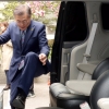 [서울포토]문재인 車 안은?