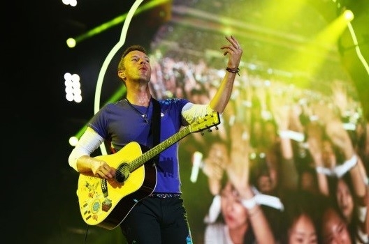 콜드플레이, 세월호 애도