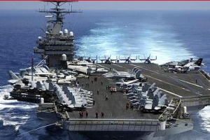 한반도 온다던 칼빈슨호 현재 위치는 ...