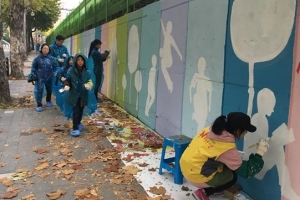 동네벽화 그리고 재능 기부합니다
