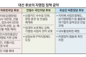 [단독] [대선 후보에 바란다-3대 취약계층을 살리자] 근근이 연명시키는 ‘보호’ 공약만… 자영업 폭탄 돌리기