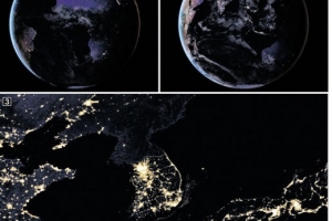 [우주를 보다] 지구 야경 공개한 NASA… 한반도 모습은