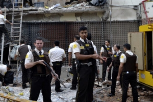 [포토]파라과이 현금수송업체에 떼강도 습격…450억원 강탈