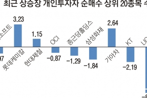 [단독] 코스피 사상 최고 눈앞인데… 내 주식만 떨어지네