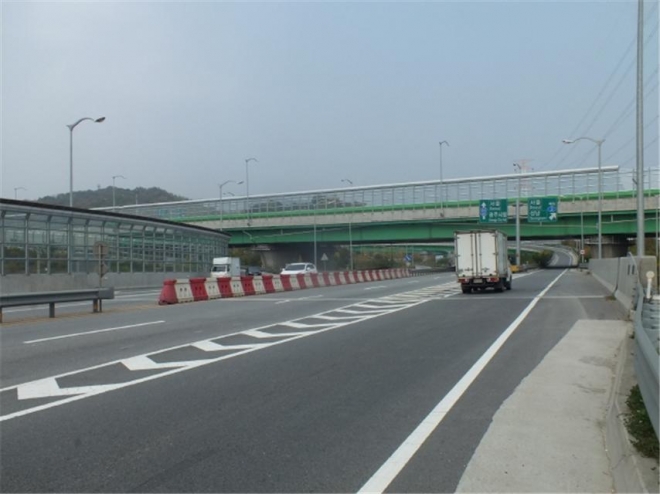 오는 6월 내진 보강 공사를 하게 될 광주시 국도 43호선에 설치된 태봉육교 (광주시 제공)