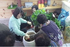 비누 만들고 원예전문가 키우고… 강남 경로당 변신