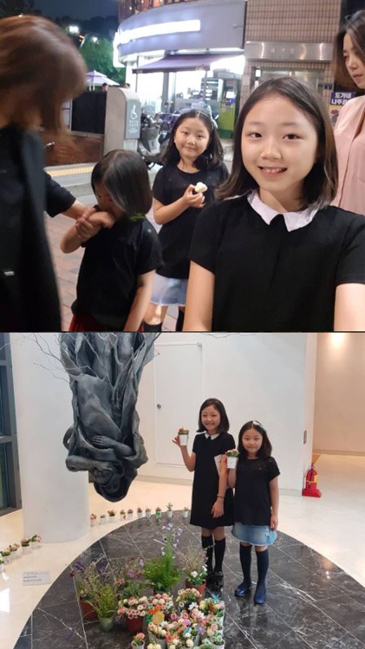 정웅인 딸 세윤, 소윤, 다윤
