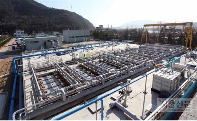 에코니티의 기술이 적용된 대구 달성 하수처리시설. 에코니티 제공