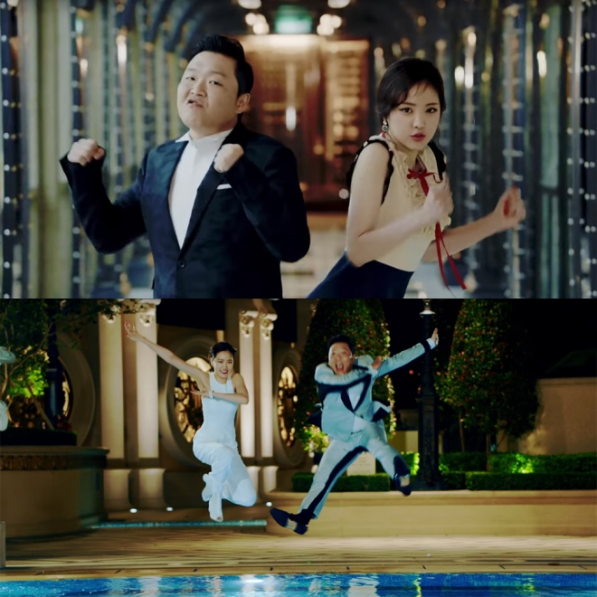 싸이 ‘뉴페이스’(New Face) 뮤비 캡처