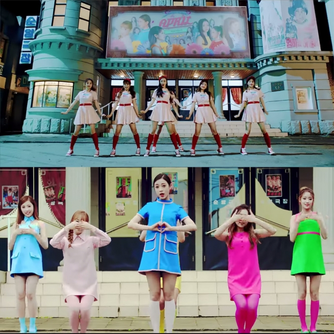 에이프릴 ‘메이데이’ 뮤비 티저 캡처