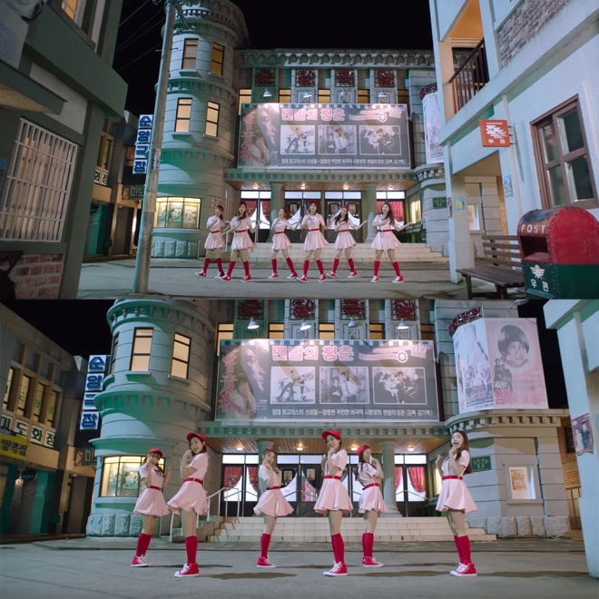 에이프릴 ‘메이데이’ 댄스 티저 영상 캡처