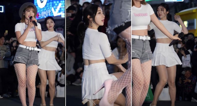 홍진영 백댄서 홍진영 백댄서