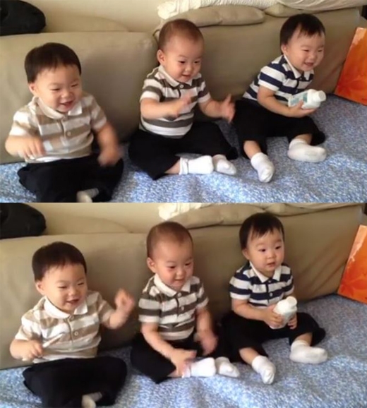 송일국 아들 삼둥이