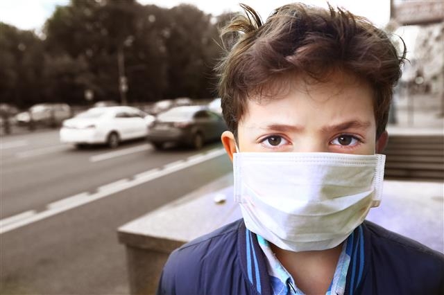 높은 수준의 대기오염이 아이들의 두뇌 활동을 느리게 만드는 것으로 밝혀졌다. 123RF 캡처