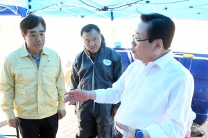 조억동 광주시장  AI 방역 현장 점검