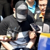 [서울포토] ‘텀블러 폭탄’ 피의자 영장실질심사 출석