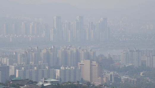 [서울포토] ‘안개 낀 서울시내’