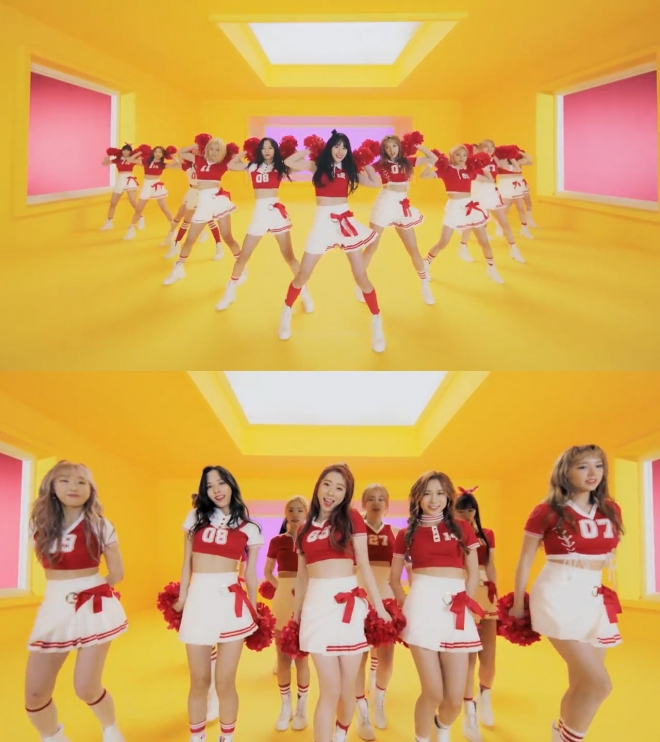 우주소녀 ‘해피’ 퍼포먼스 뮤직비디오 캡처