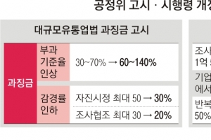 대형마트 갑질 과징금 2배로… 김상조 ‘경제개혁’ 1탄