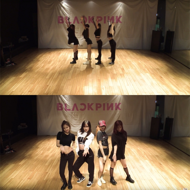 블랙핑크 ‘미자막처럼’ 안무 영상 캡처