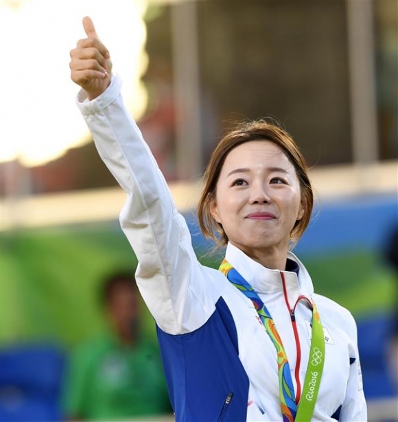 2016년 리우데자네이루올림픽 2관왕 장혜진