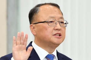 [서울포토] 청문회 중인 한승희 국세청장 후보자 “최순실 세무조사 진행 중”