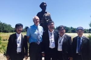 원경희 여주시장, 미국 윌슨빌서 열린 맥아더장군 동상 제막식 참석