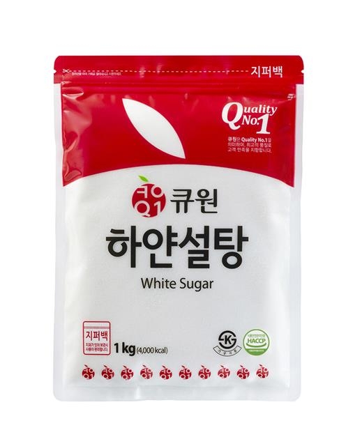 삼양사의 식품 통합 브랜드 ‘큐원’에서 현재 출시되고 있는 설탕 제품.  삼양사 제공