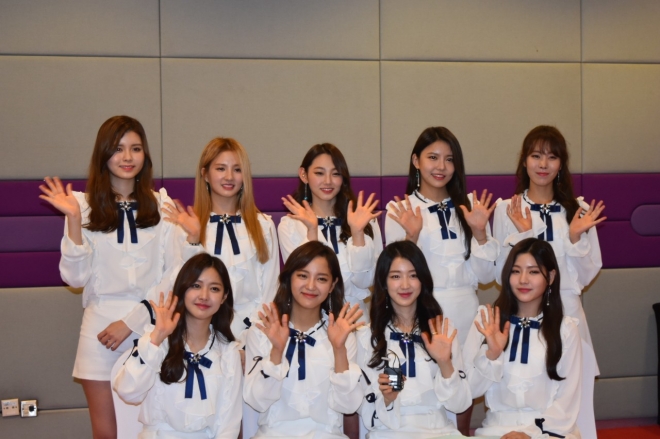 12일부터 3일간 홍콩 아시아월드엑스포에서 열리는 2017 한류박람회(KBEE)의 아시안루키로 선정된 구구단<코트라 제공>