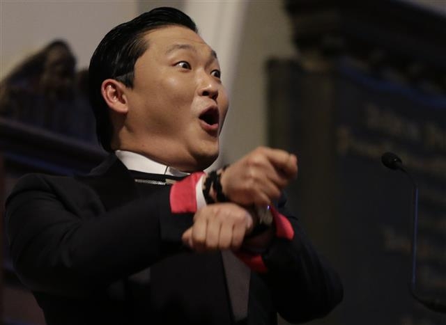 싸이 AP 연합뉴스