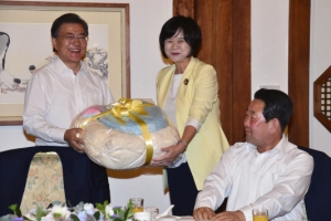 이정미 “문 대통령 국정현안 깊은 이해 인상적...사드배치 우려”