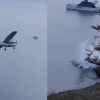 4명 태운 경비행기 추락 순간 포착