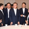 [서울포토] 문재인 대통령, 국무위원들과 티타임