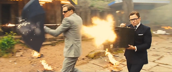 영화 ‘킹스맨: 골든 서클’ 2차 예고편의 한 장면.