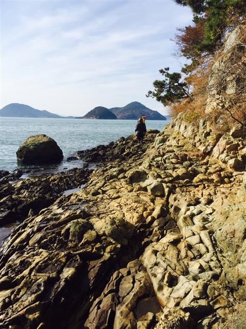 화태도 갯가길. 여수시 제공