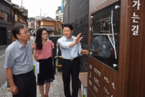 [현장 행정] 중구 퇴계로 역사와 예술로 덮다