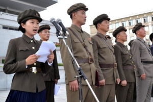 北 청년들 “입대하겠다”