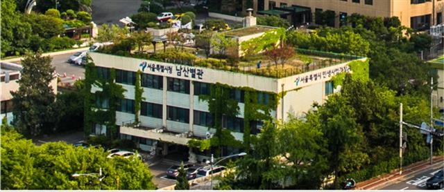 지난해 8월 철거 전 서울시 남산 2청사로 사용된 중앙정보부 6국의 모습. 서울시 제공