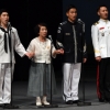 [광복절 경축사] 구순의 여성 독립투사가 애국가 선창… 文대통령 ‘평화’ 20·‘촛불’ 5번 언급