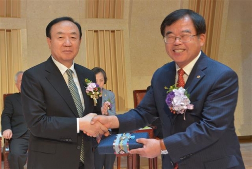 최갑종 백석대 총장 퇴임식