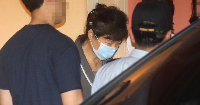 박근혜, 허리 통증으로 다시 병원행