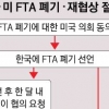 서면통보 날부터 6개월 지나면 ‘FTA 종료’