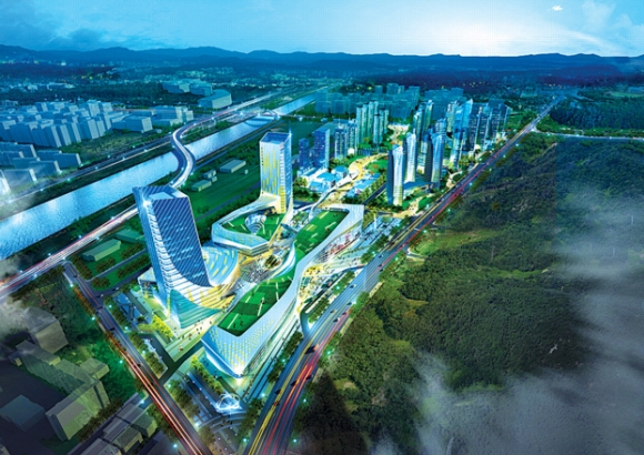 수서역세권 복합개발사업 조감도.