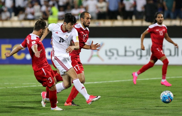 이란 시리아 0-0 무승부