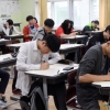 [서울포토] ‘최선을 다해’… 수능 전 마지막 모의고사