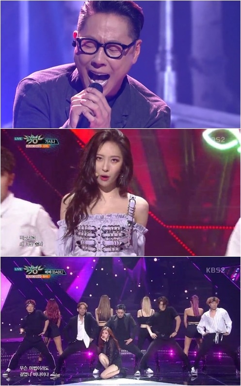 ‘뮤직뱅크’ 윤종신 1위