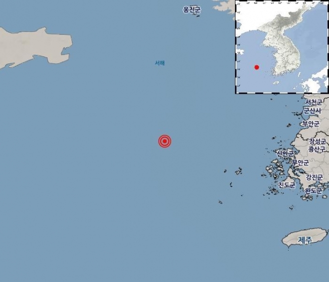 전남 신안군 해역서 규모 3.2 지진 발생